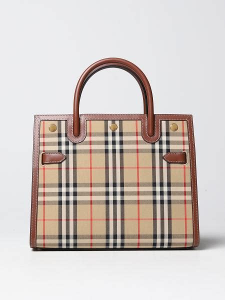 borsa burberry gialla e blu|Borse BURBERRY Donna .